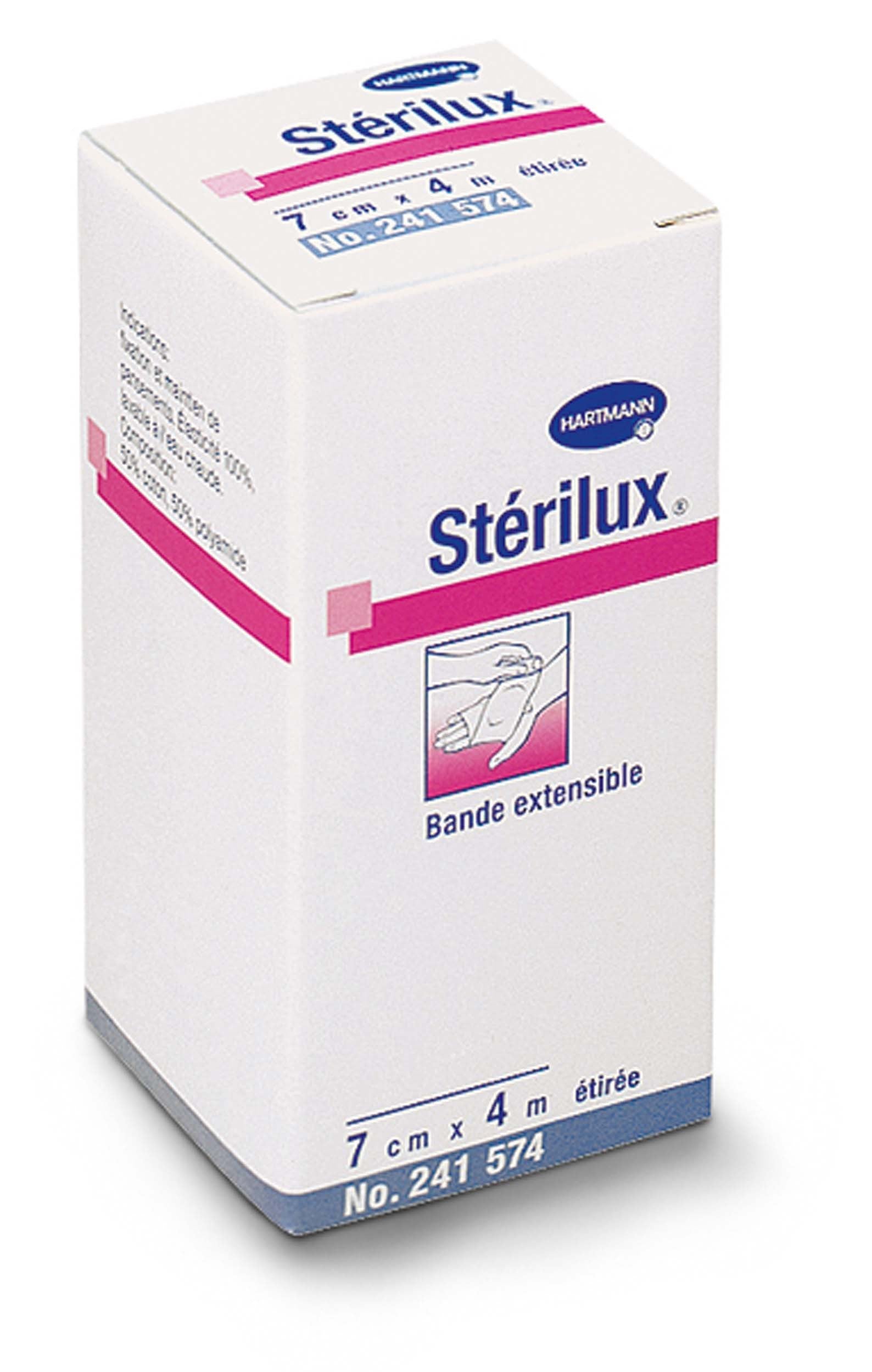 Bande STERILUX Extensible Cello 10cmx4m LPP - Hartmann