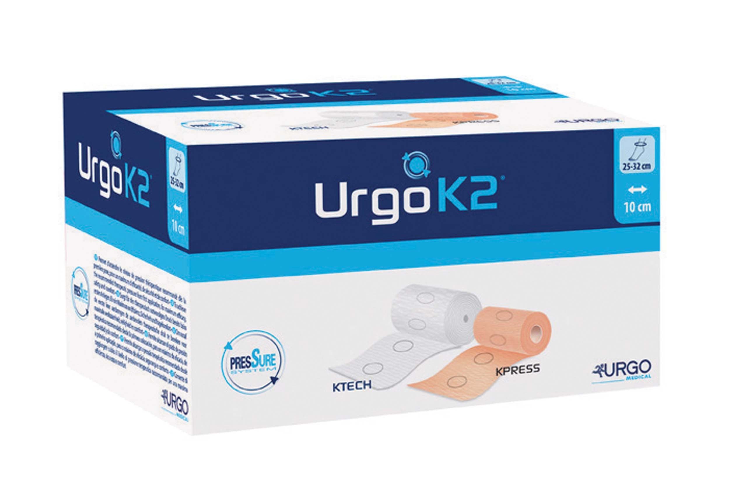 Bande Compression SYSTÈME URGO K2® - 2 dimensions - URGO