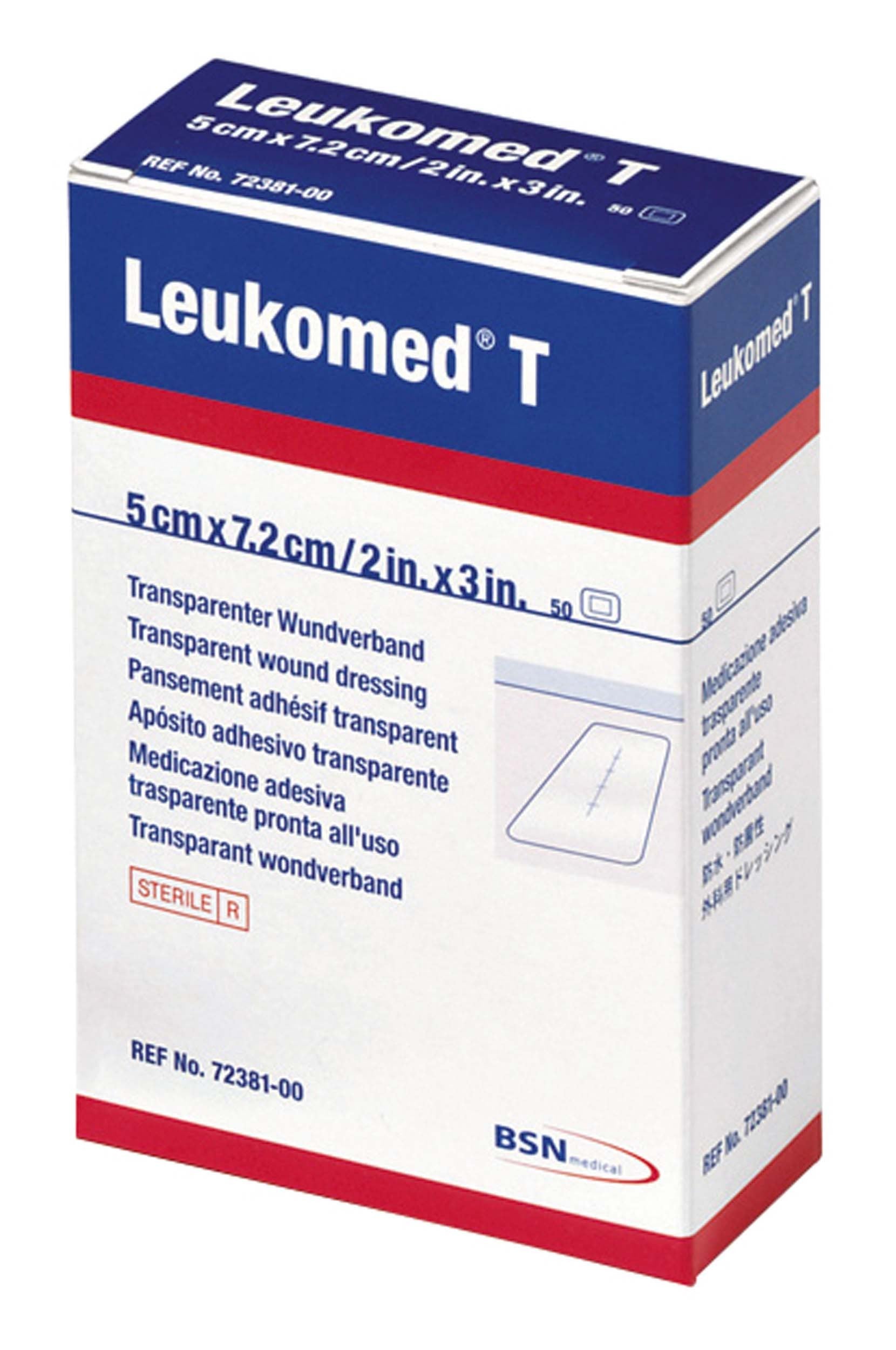 Pansement T Stérile - Leukomed T - 2 dimensions - BSN Medical