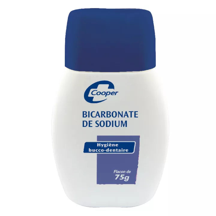 Bicarbonate de sodium poudreuse 75g présentoir de 12 - Cooper Cooper 