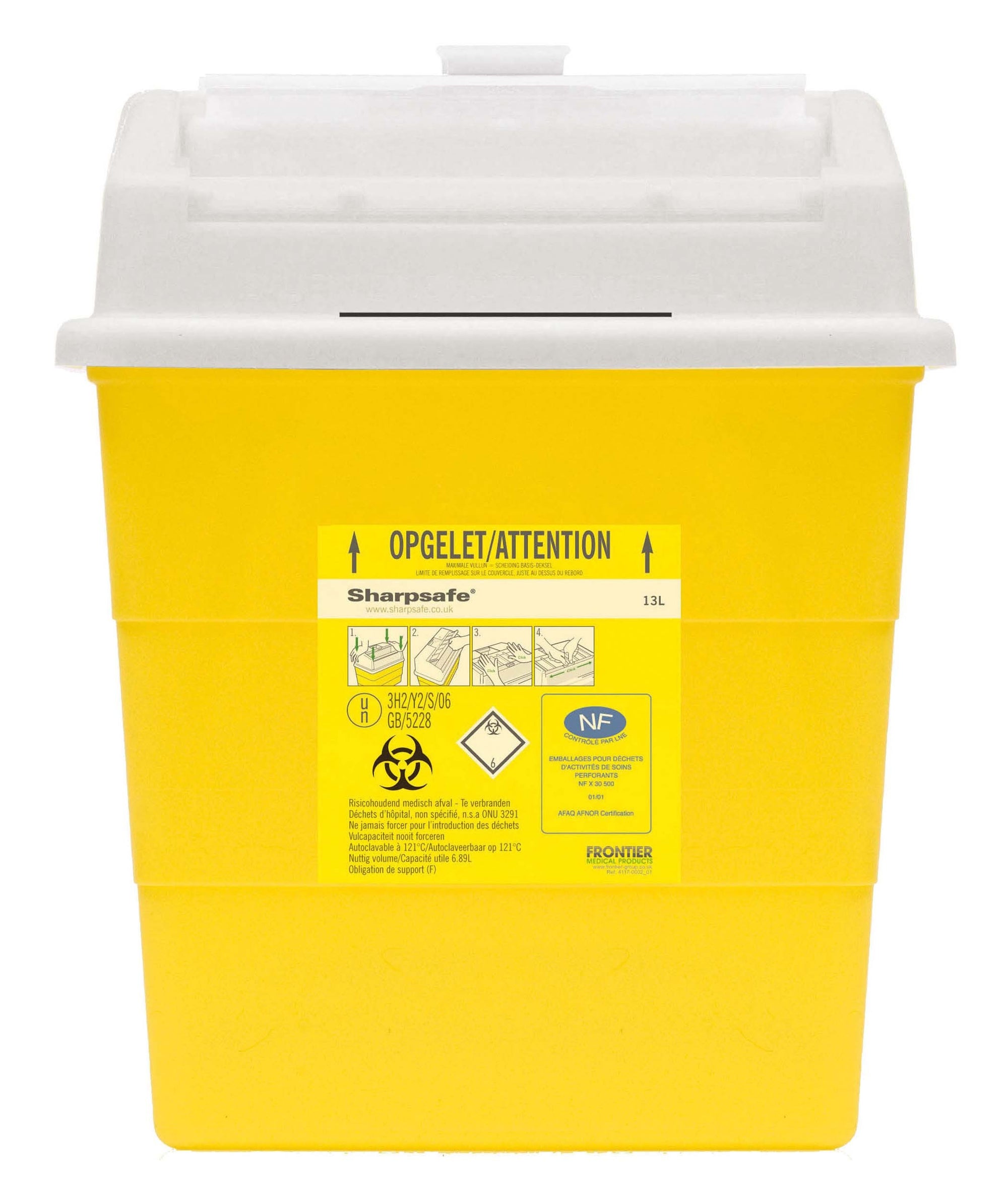 Collecteur de Dechets Sharpsafe - Hospidex