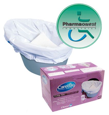 Protège seau hygiènique Carebag - Pharmaouest