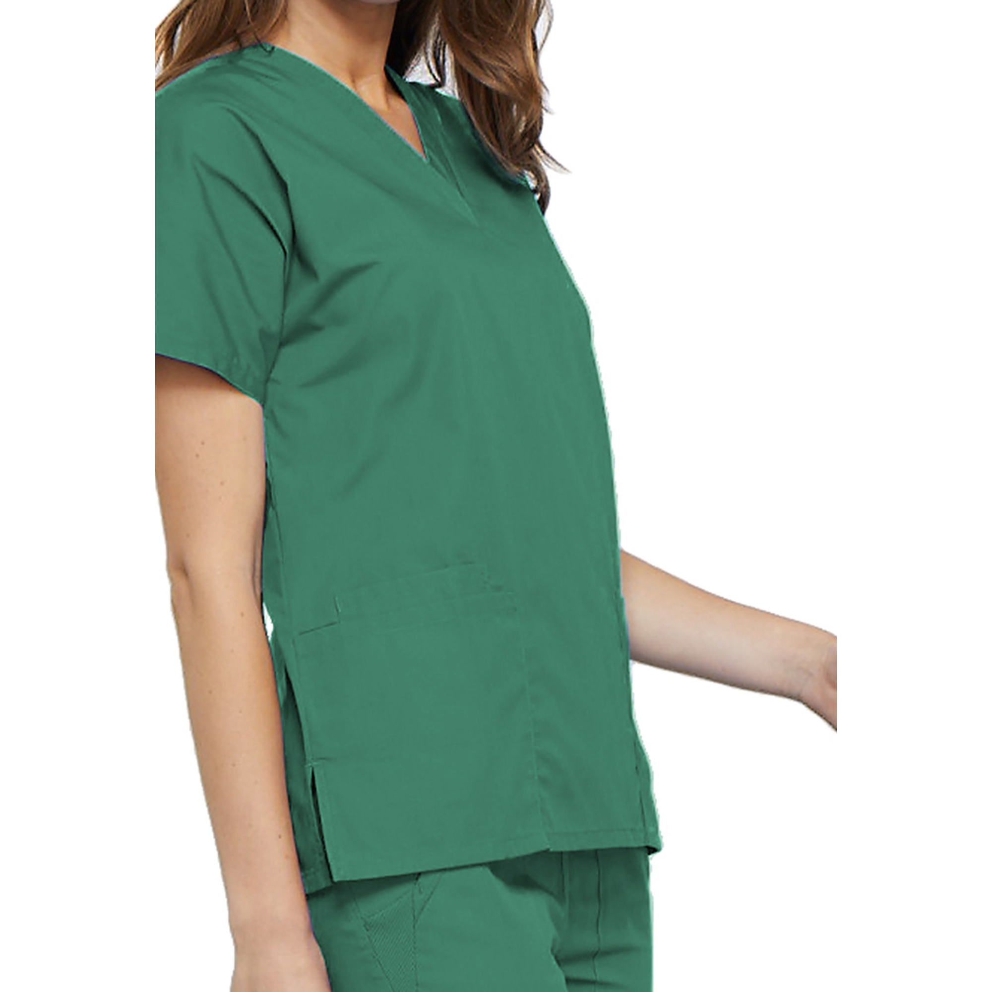 Guéthary - Tunique médicale - Col V - Manches courtes - Femme - Cherokee - Couleur 1 Cherokee Authentic Workwear