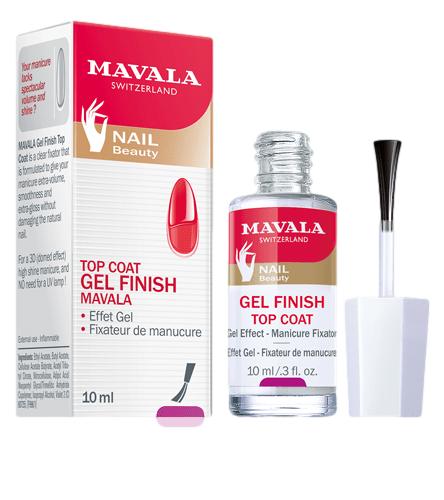 Top coat gel finish fixateur de manucure - MAVALA