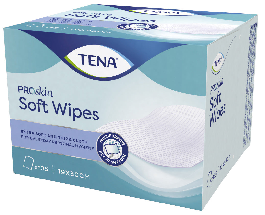 Carré de Toilette Tena Soft Wipe Proskin - Tena