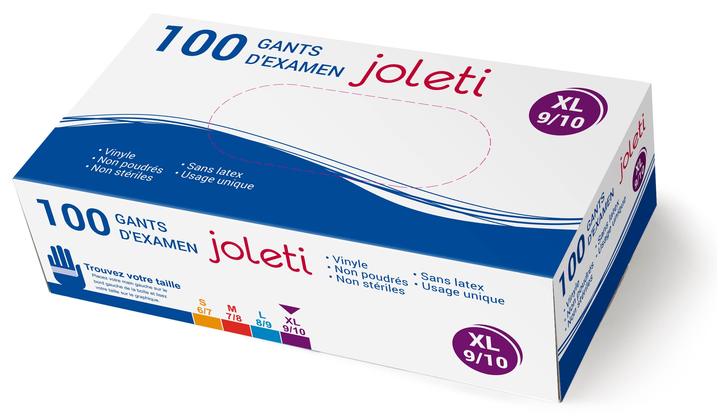 Gant d'examen Vinyle - JOLETI