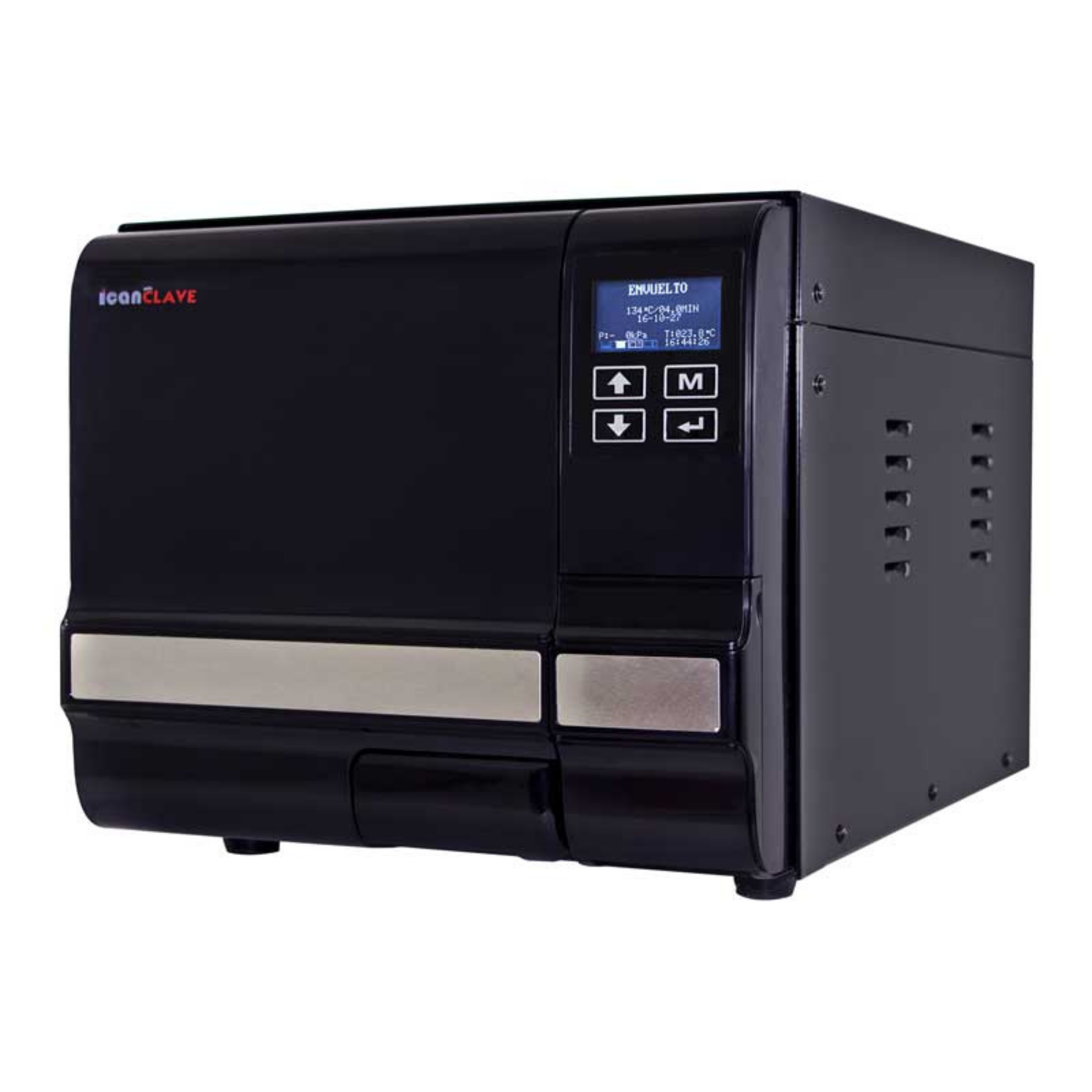 Autoclave 12 Litres Classe B avec USB Noir