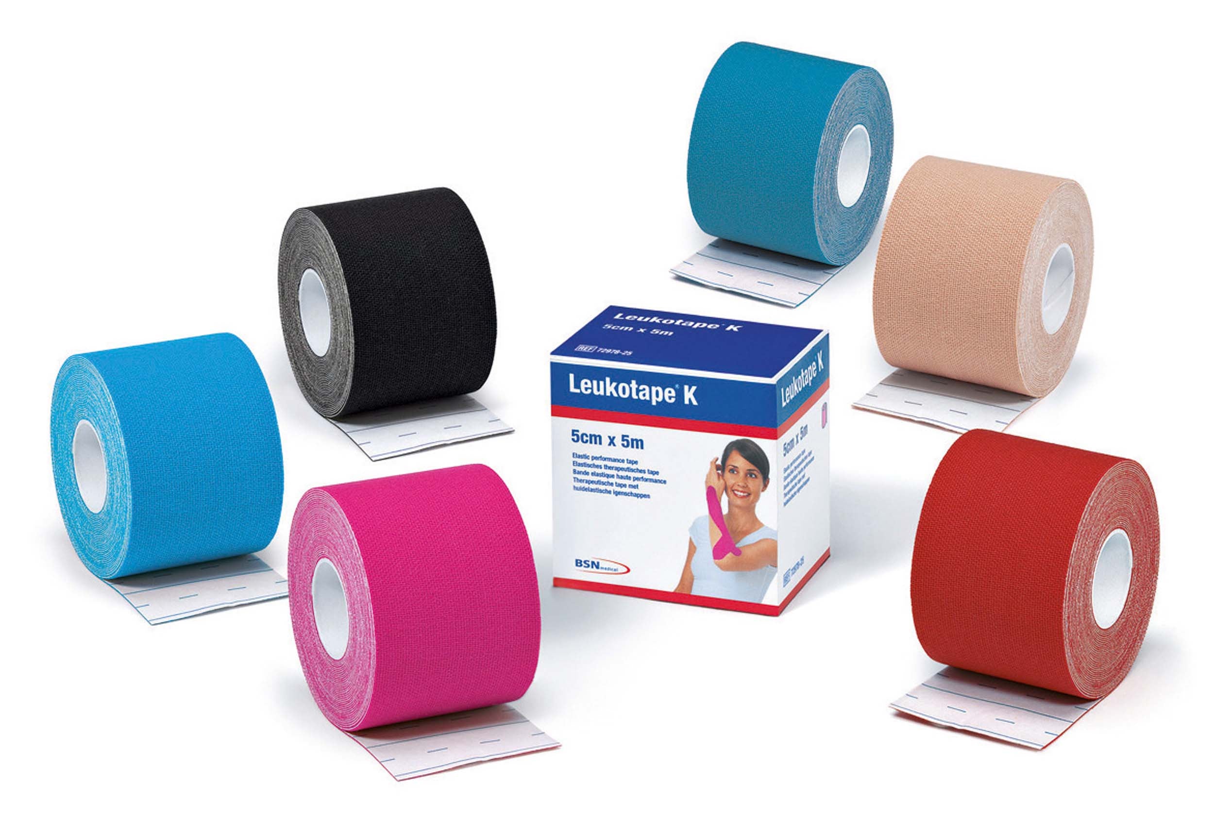 Bande adhésive élastique pour taping - Leukotape K - BSN Medical