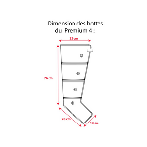 Appareil pressothérapie PREMIUM 4 Winelec® + 2 bottes