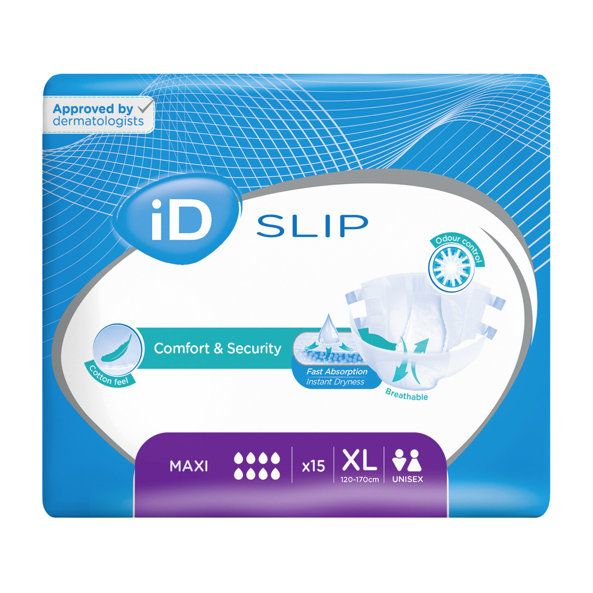 ID Slip Maxi - 8 gouttes - XL - carton 3X15U - ID Direct