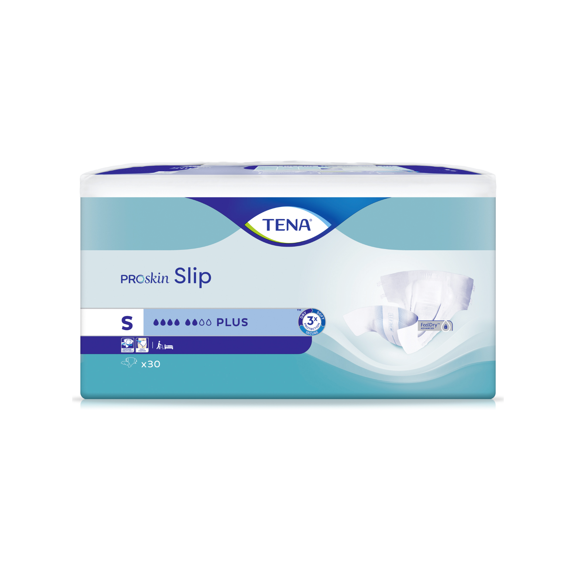 Tena Slip Proskin Plus - 6 gouttes - 4 tailles - Tena