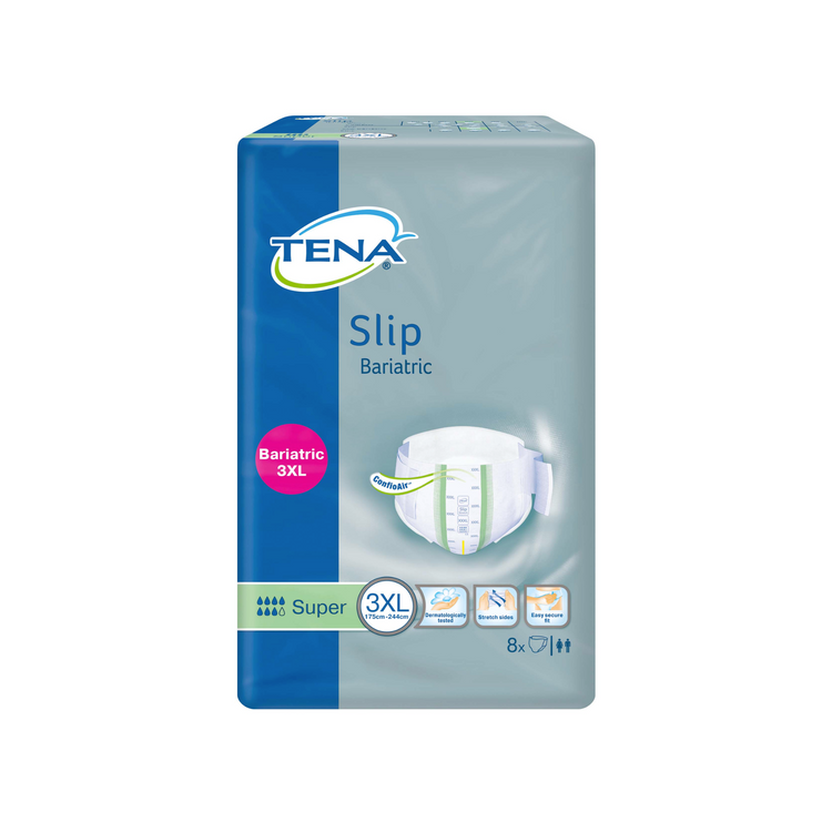 Tena Slip Bariatric Proskin Super - 7 gouttes - 2 tailles - Tena