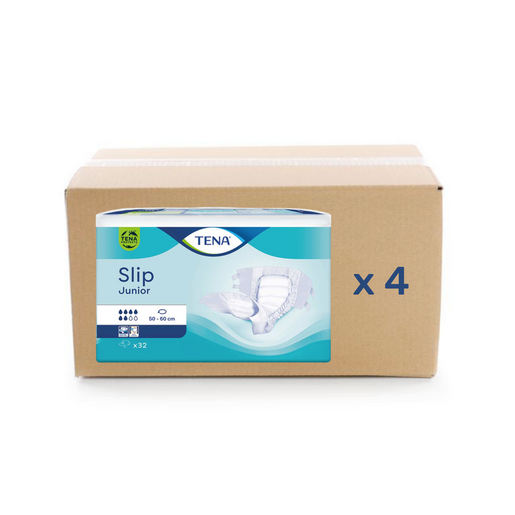 Tena Slip Junior - 6 gouttes - XXS - carton 4X32U - Tena