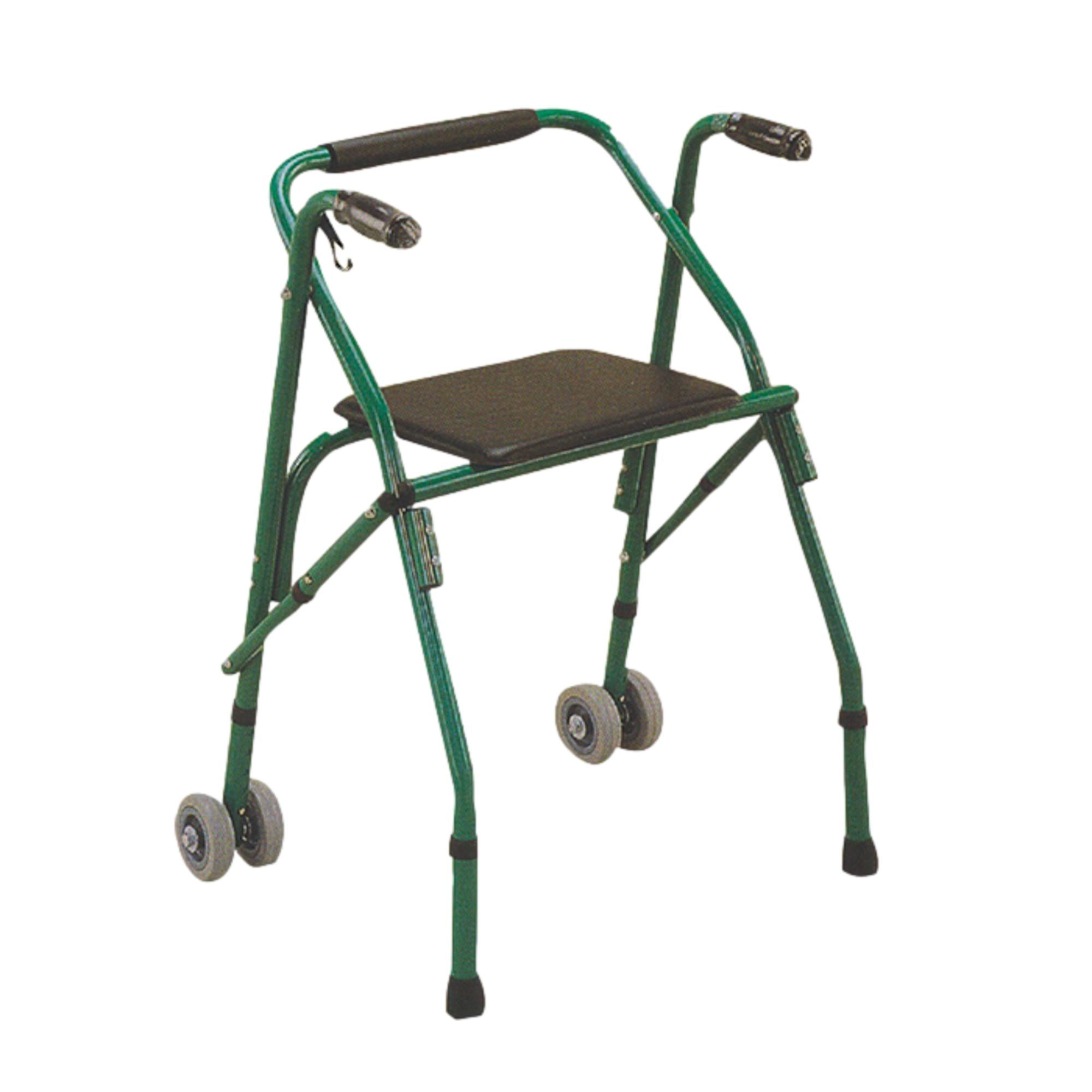 Rollator 2 Roues avec siège et appui-dos