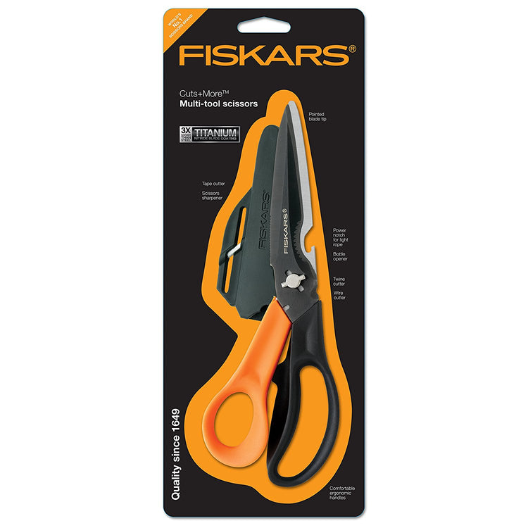 Ciseaux multifonctions droitier - 23 cm - Fiskars