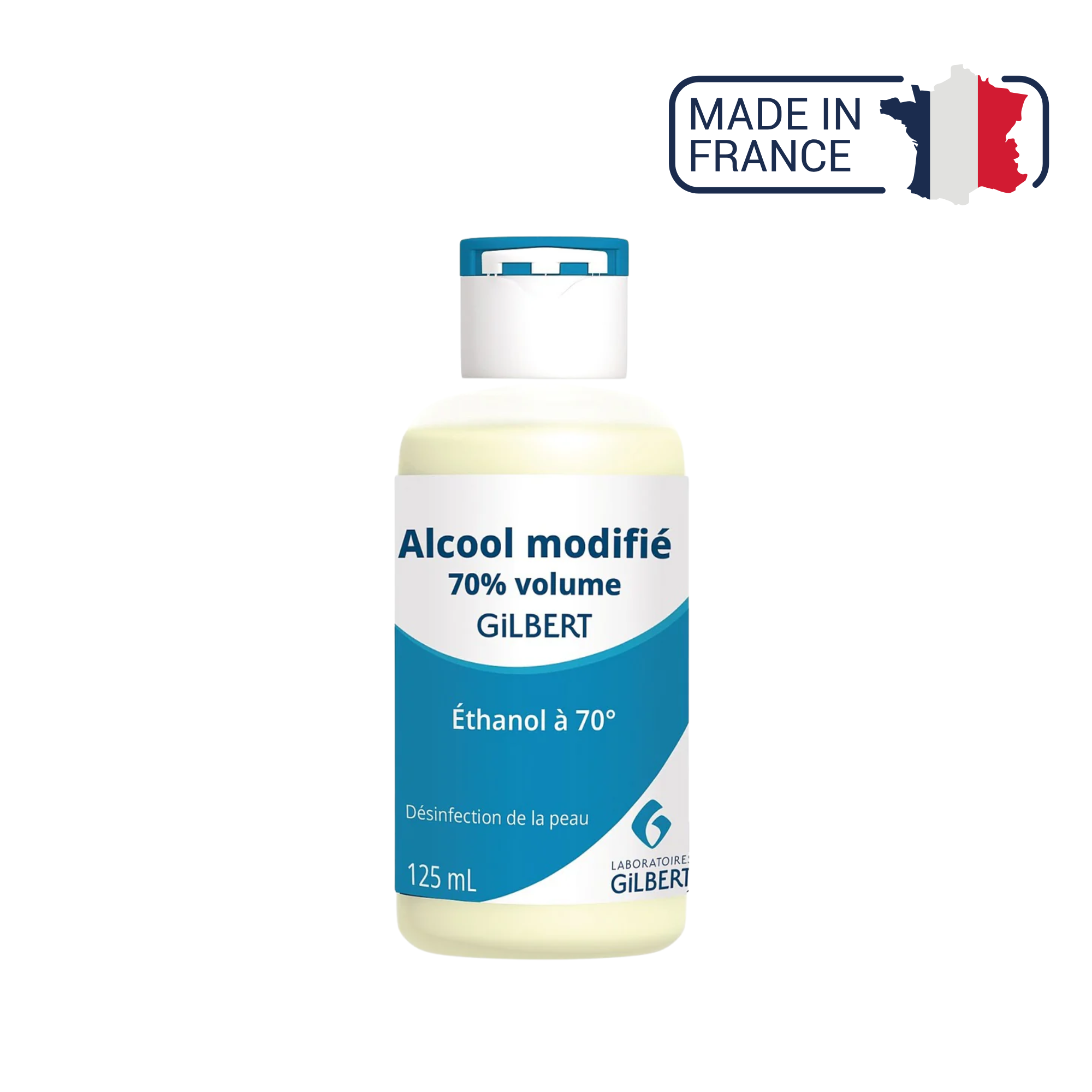 Alcohol modificado 70° volumen - 5 capacidades - Laboratoires Gilbert