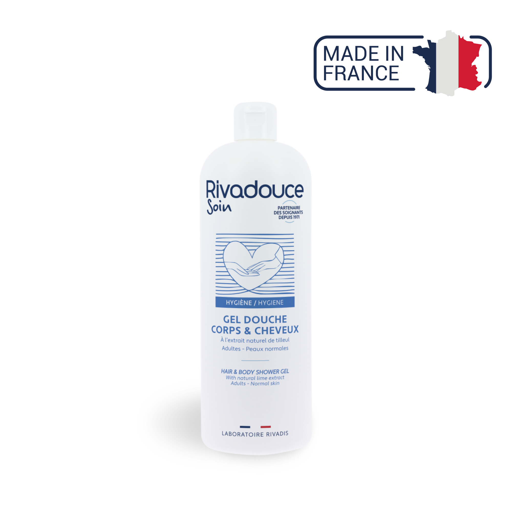 Gel Douche Corps Cheveux - 1L - Rivadouce