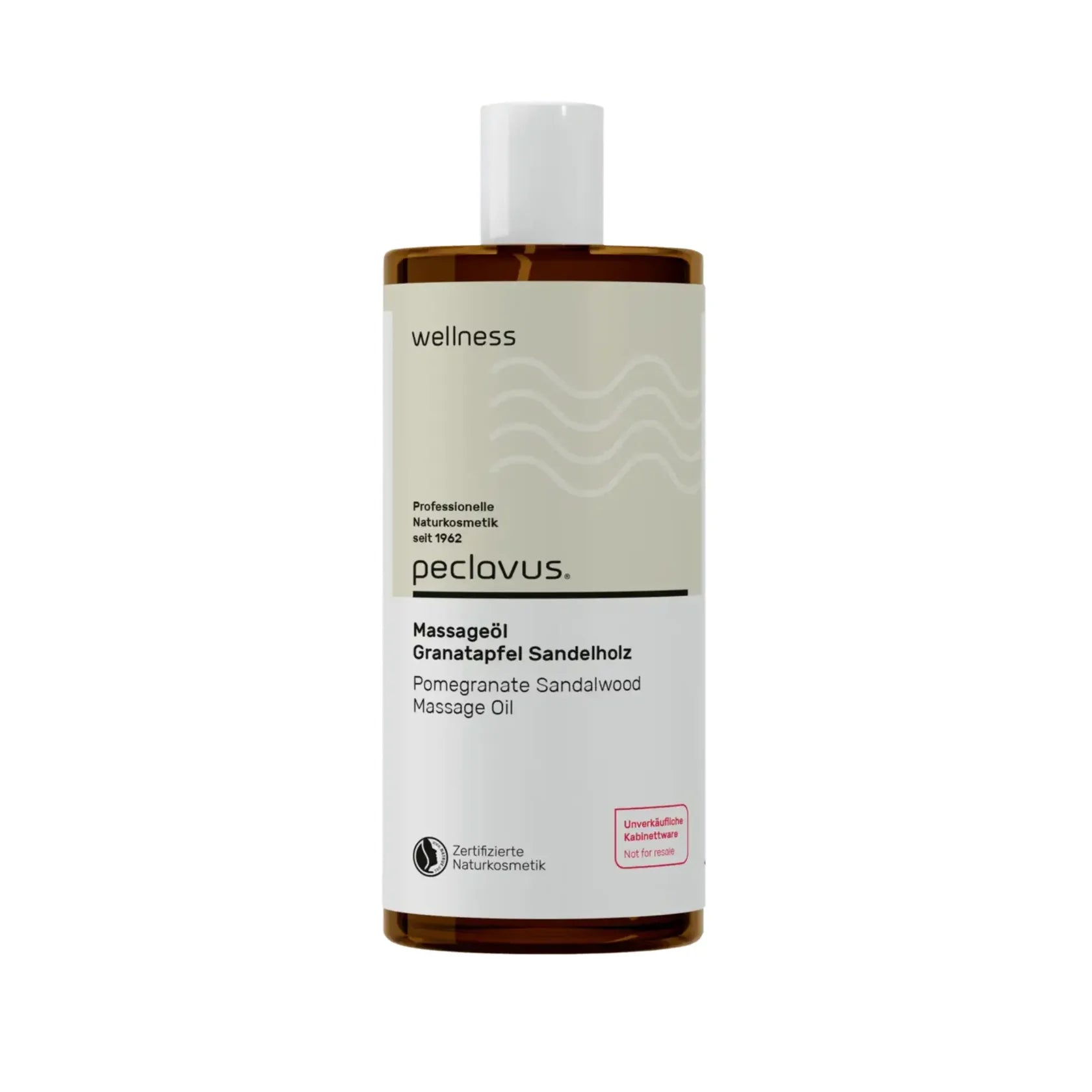 Massage oil - Pomegranate Sandalwood - 500 ml - Peclavus