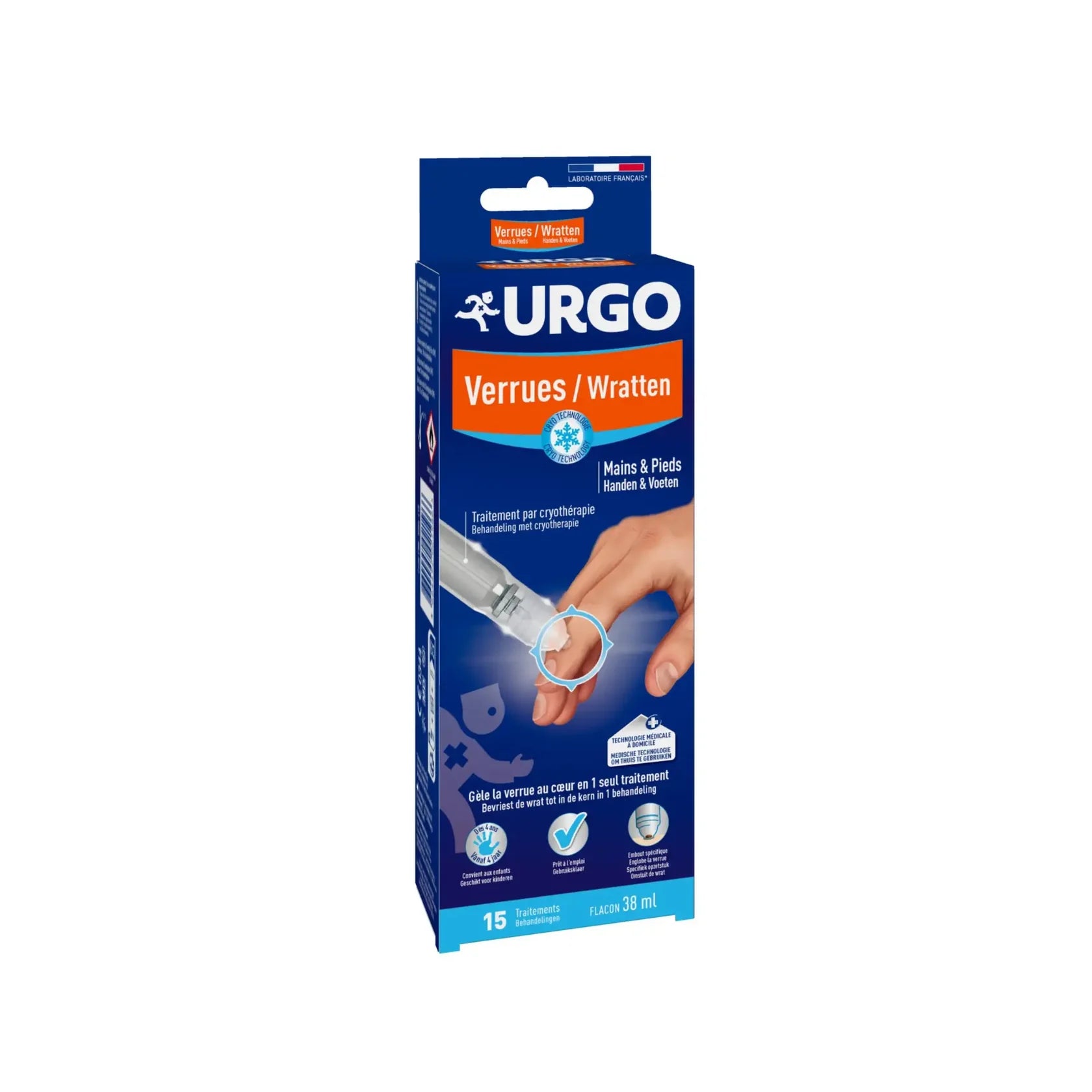 Traitement par cryothérapie des verrues - Mains et Pieds - 38 ml - Urgo